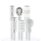 Ornamente galerii si accesorii galerii Albe