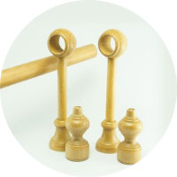 Galerii de lemn si accesorii galerii de lemn nuanta de fag