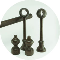 Galerii de lemn si accesorii galerii de lemn nunata Wenge