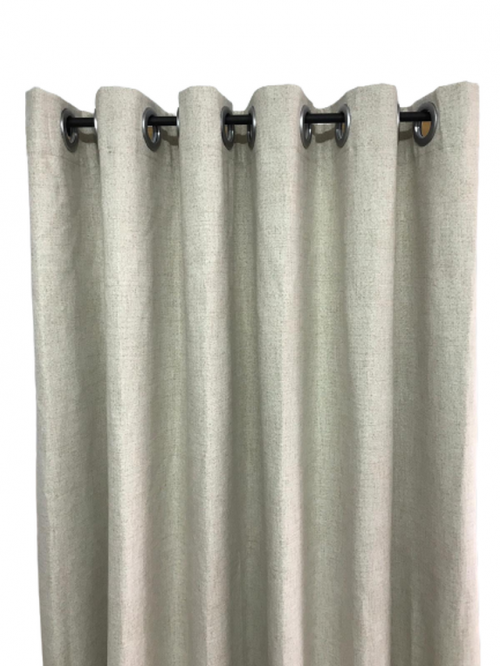 Draperie blackout thermo, cu inele, bej, 200 x 215cm