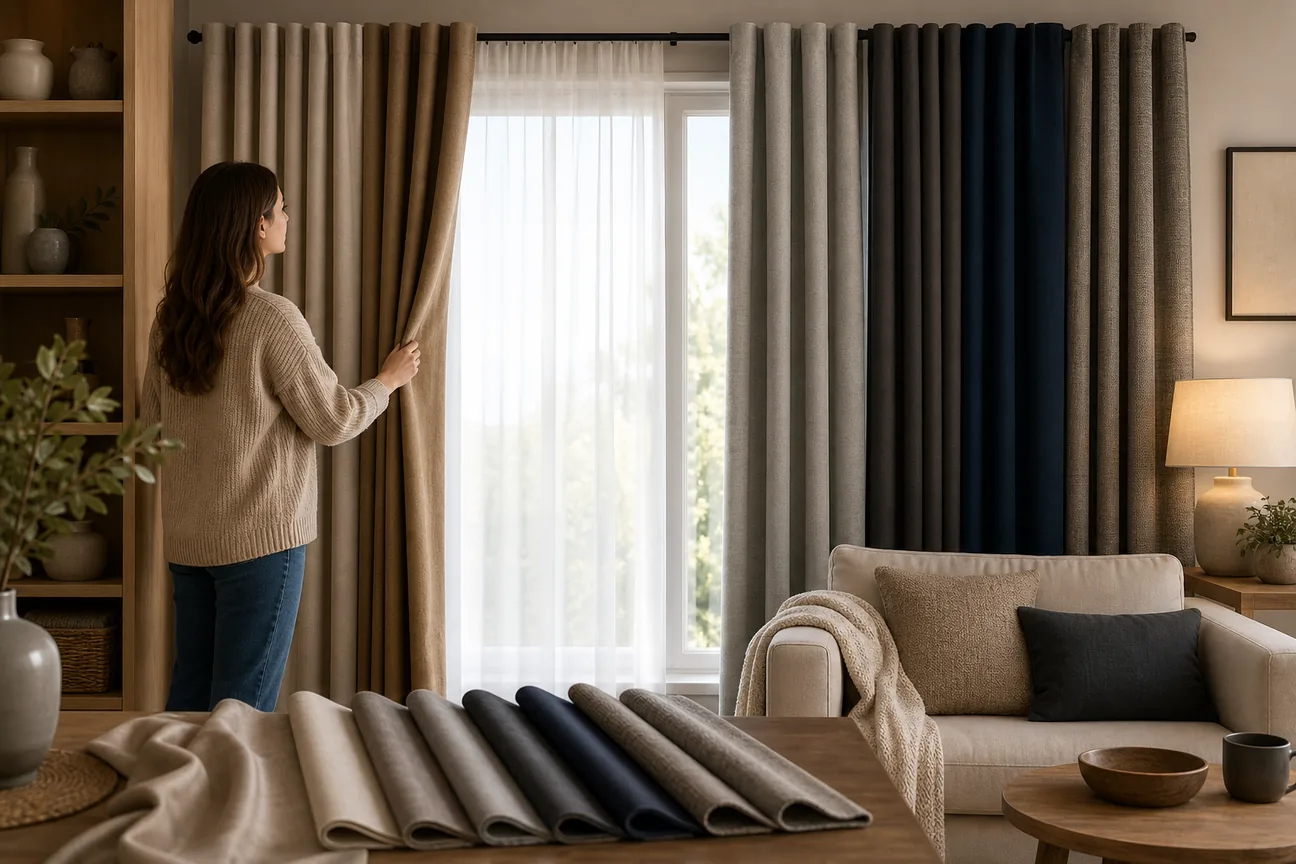 Top draperii termoizolante: 6 variante pentru casă